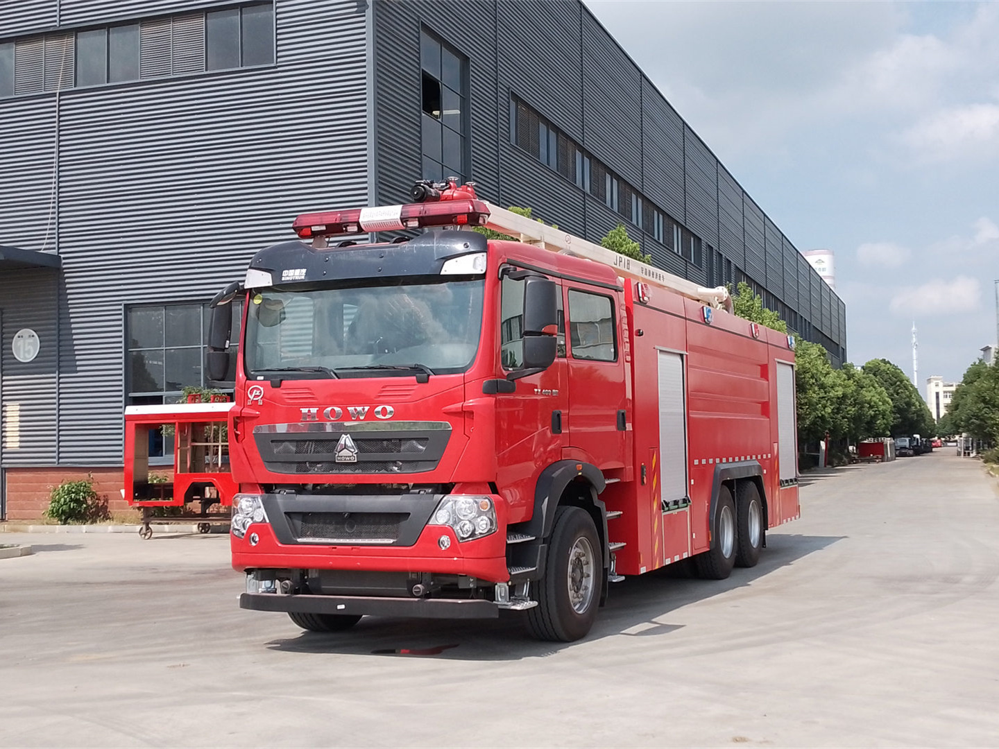 18米舉高噴射消防車